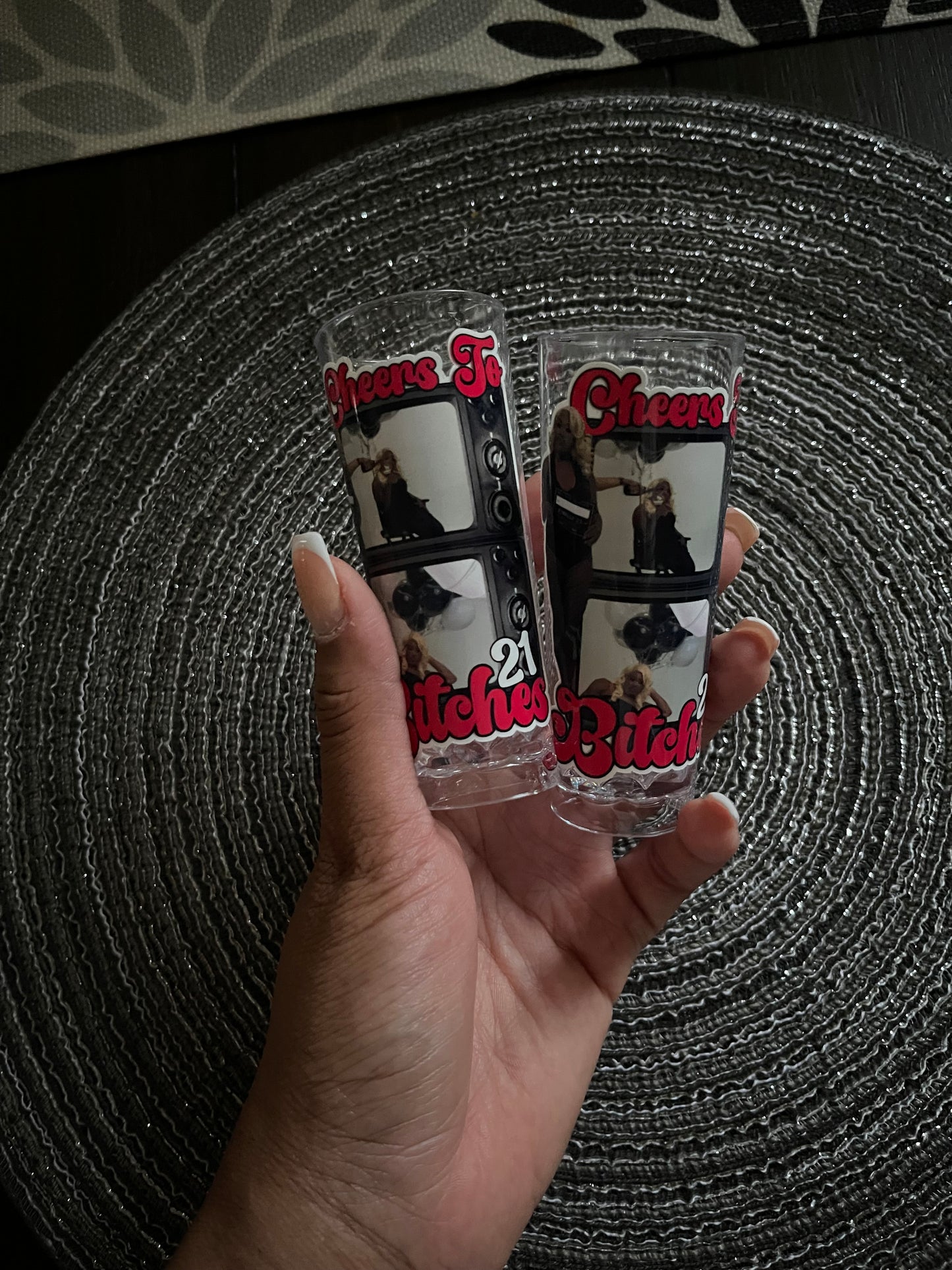 Custom Plastic Shot Glasses