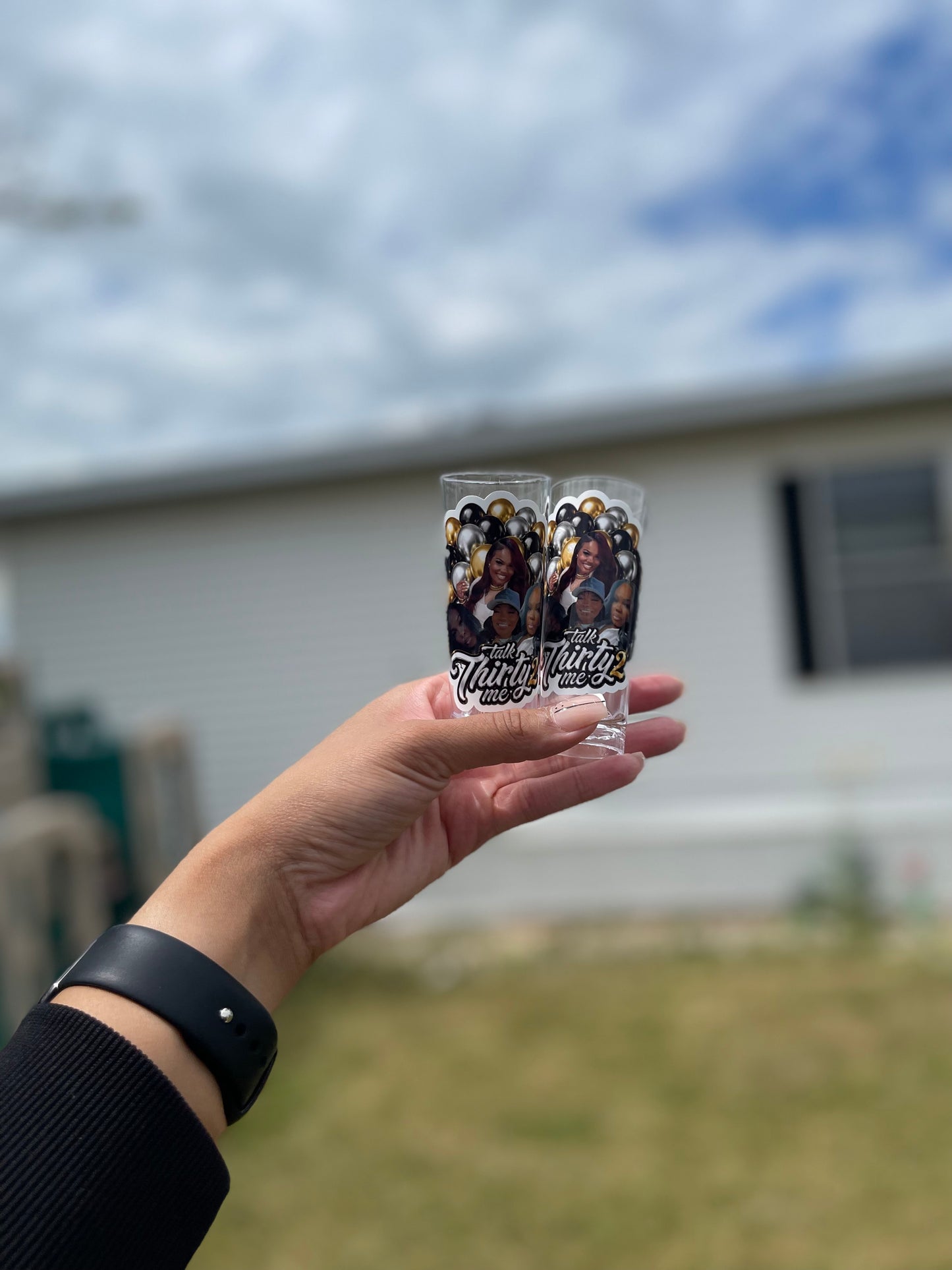 Custom Plastic Shot Glasses